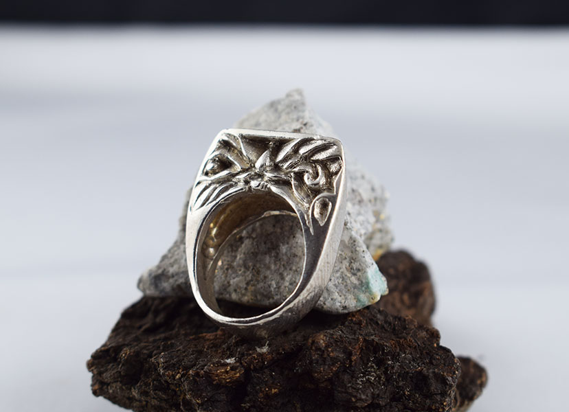 Anello Loto in argento